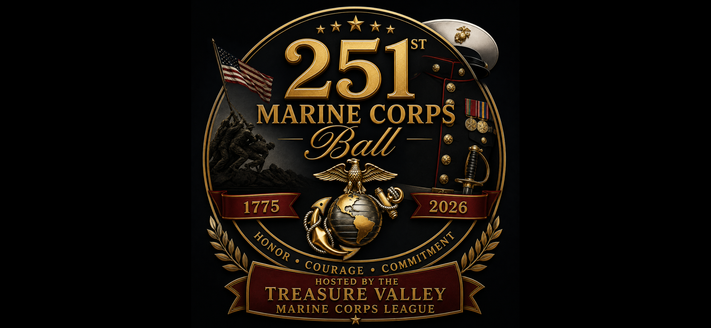 Campaign cover image for 251st Marine Corps Ball, Boise Idaho