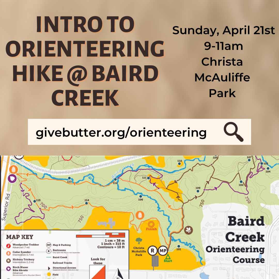Campaign cover image for FREE Intro to Orienteering Hike 4/21/24