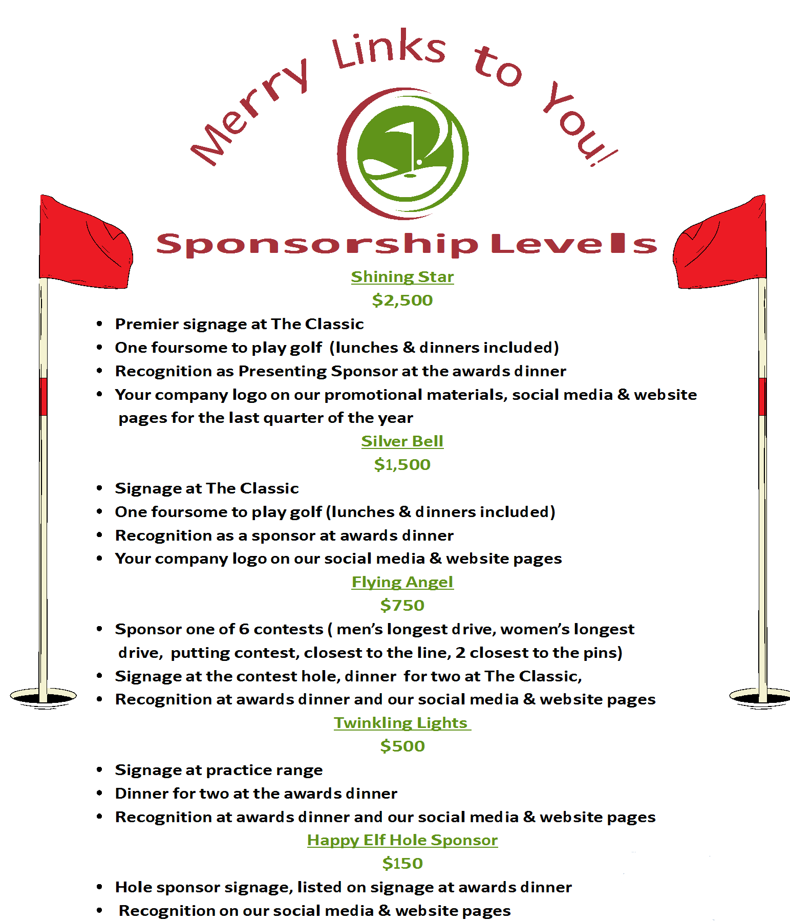 Campaign cover image for 2025 Merry Links to You Golf Classic Sponsor