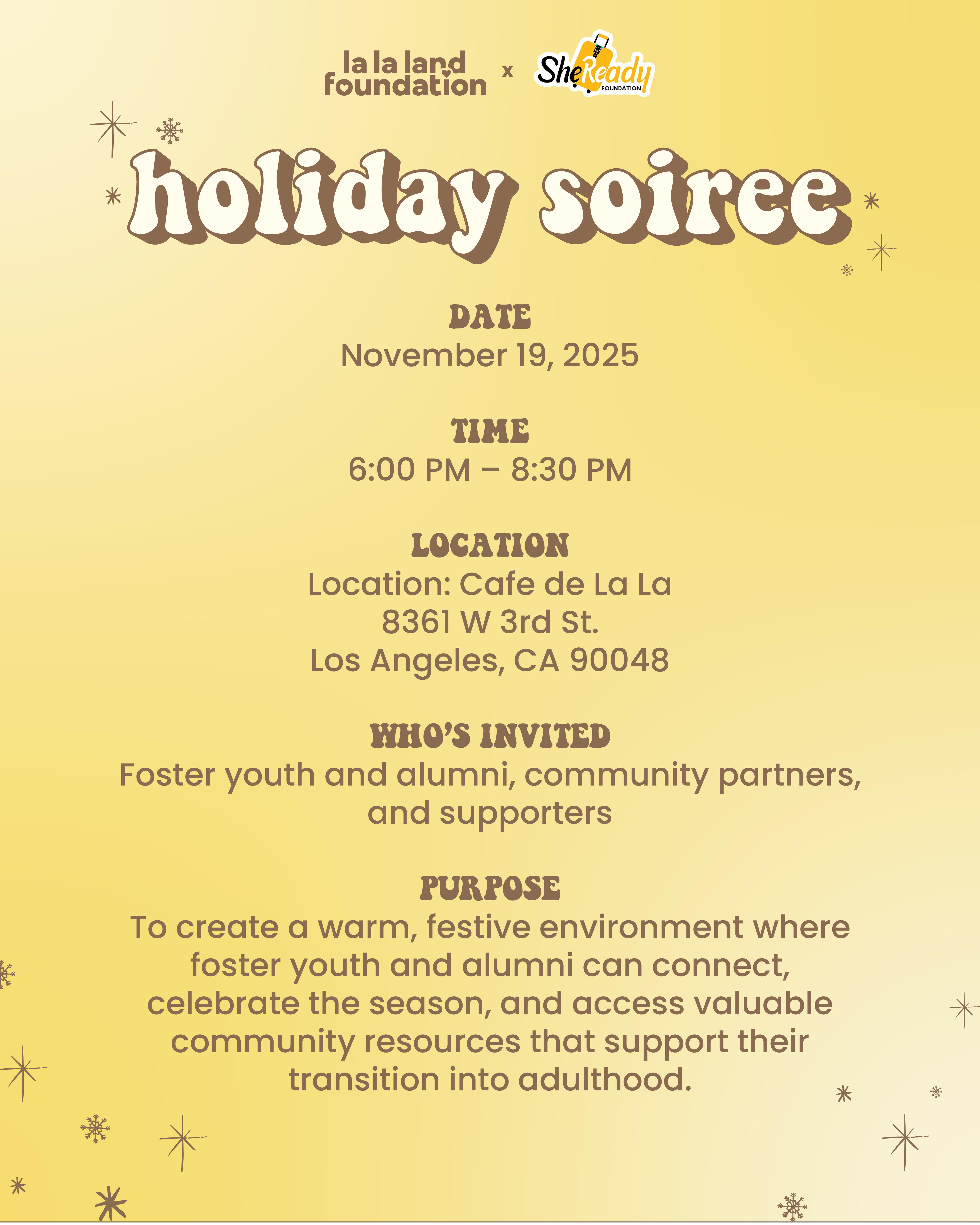 Campaign cover image for LA Holiday Soiree