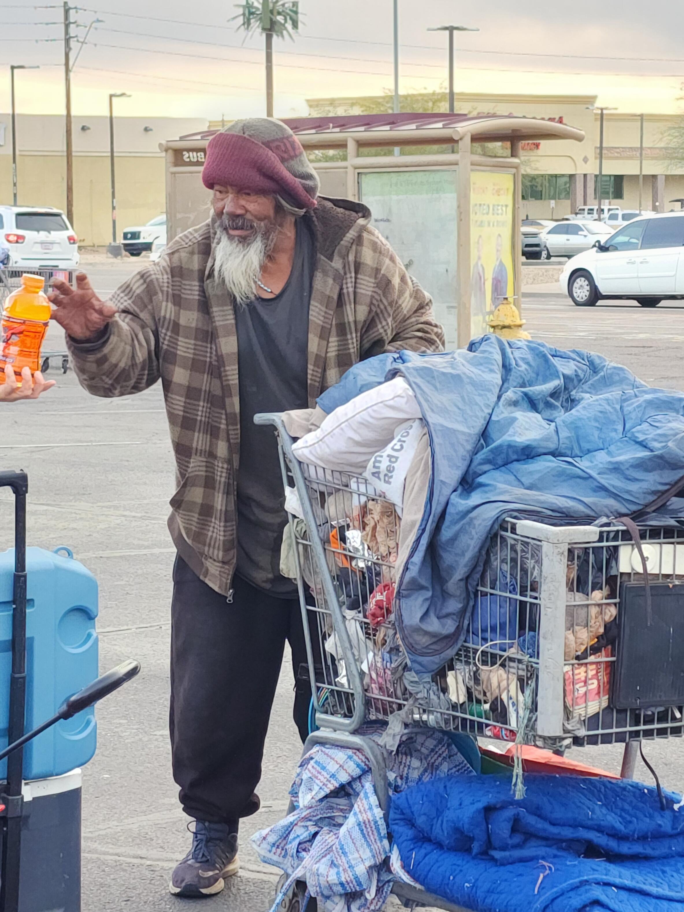 Campaign cover image for 🌊 2025 Water Drive for Homeless Heat Relief 🌞