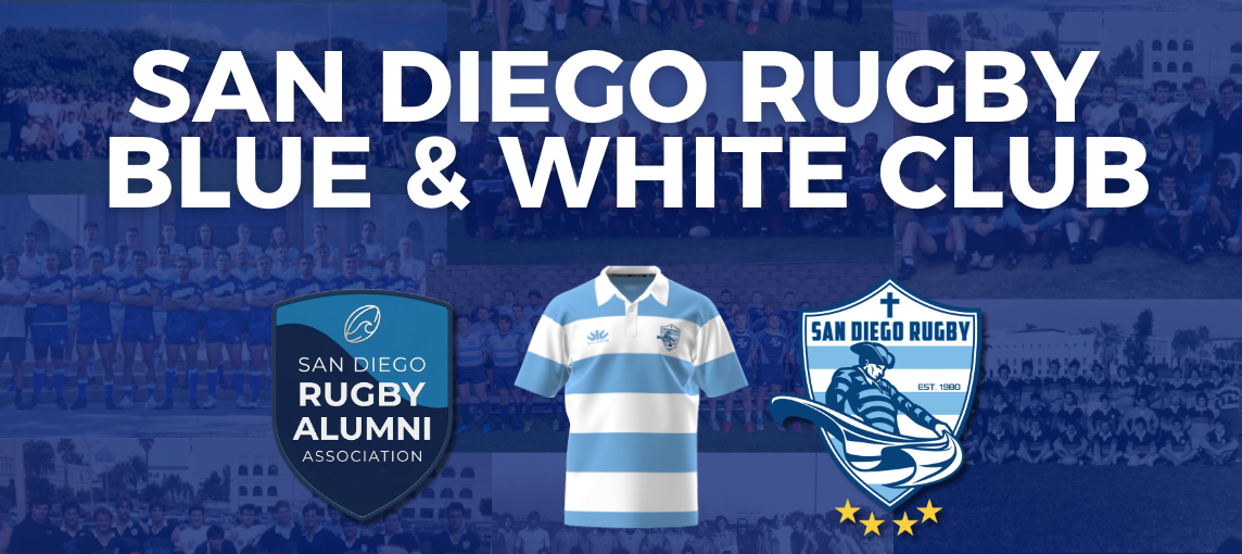 Campaign cover for San Diego Rugby  Blue and White Club