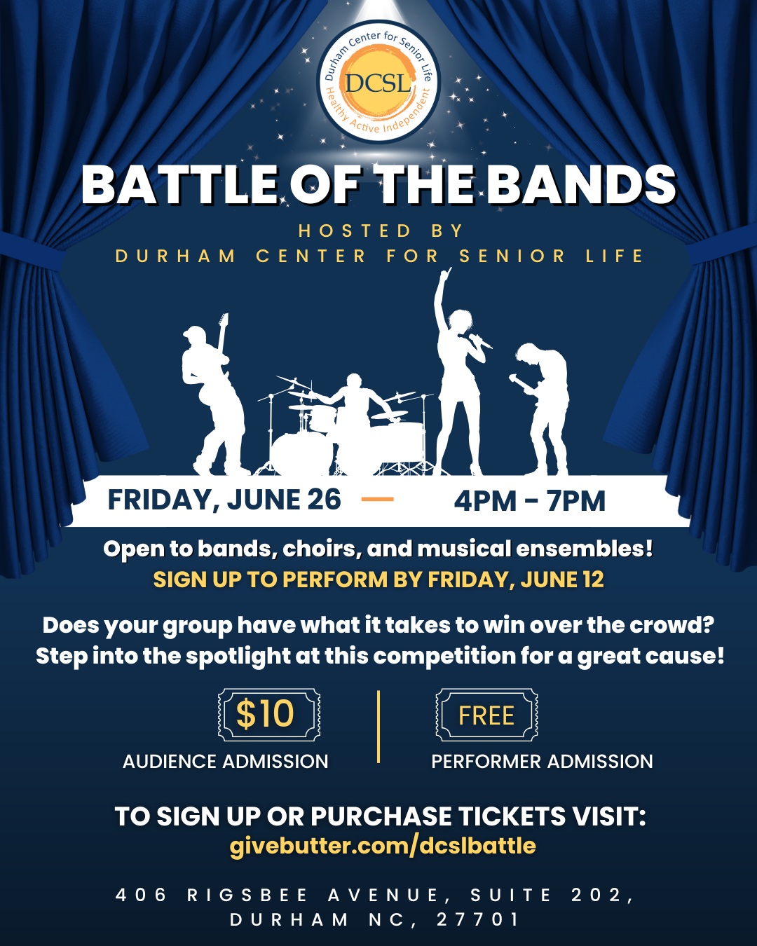 Campaign cover image for DCSL Battle of the Bands