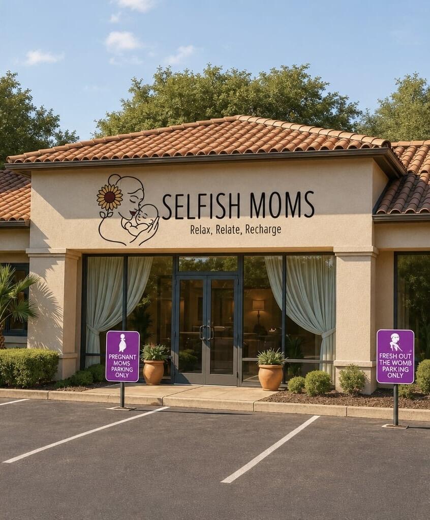 Campaign cover image for Selfish Moms Wellness Center