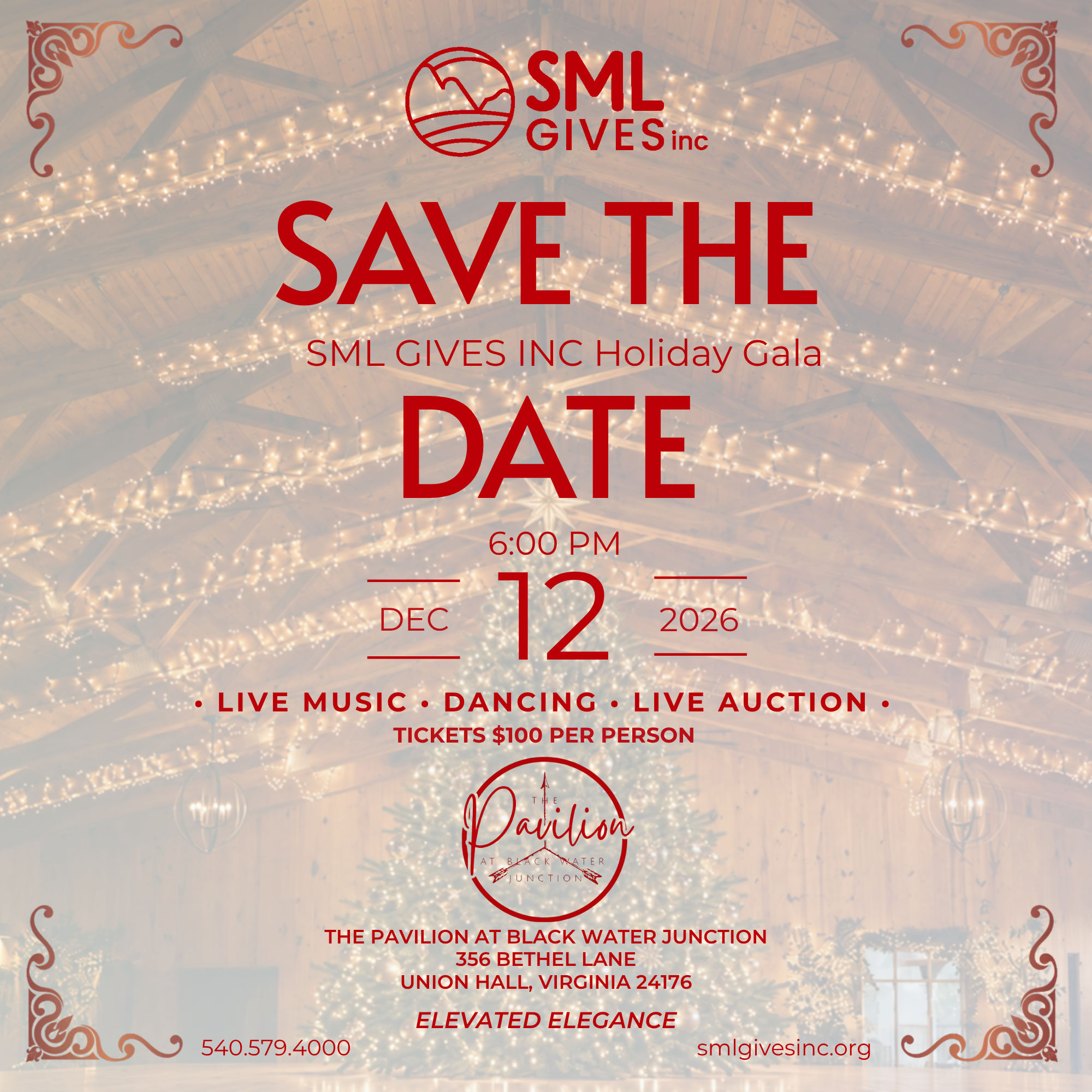 Campaign cover image for 2026 SML GIVES Holiday Gala