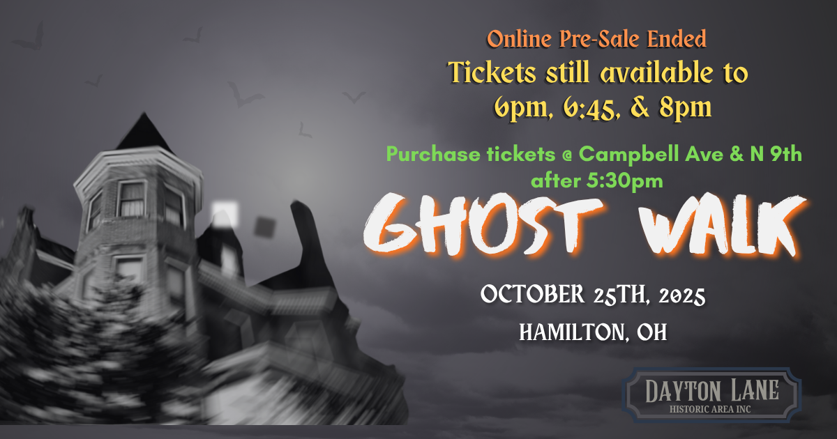 Campaign cover image for 2025 Dayton Lane Historic District's Ghost Walk