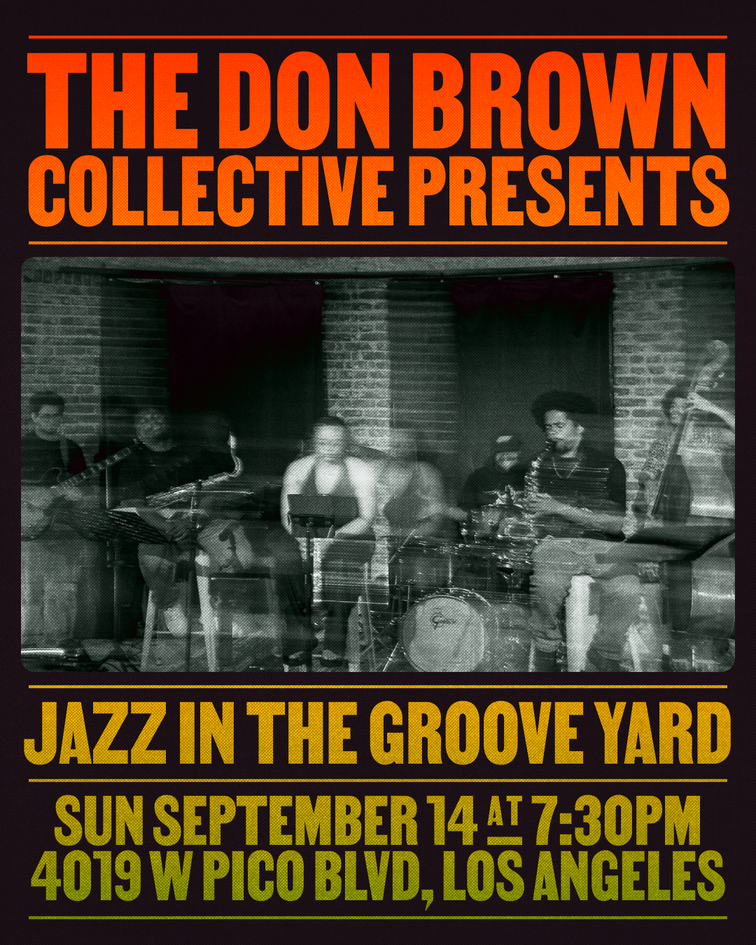 Campaign cover image for 9/14: Jazz in the Groove Yard
