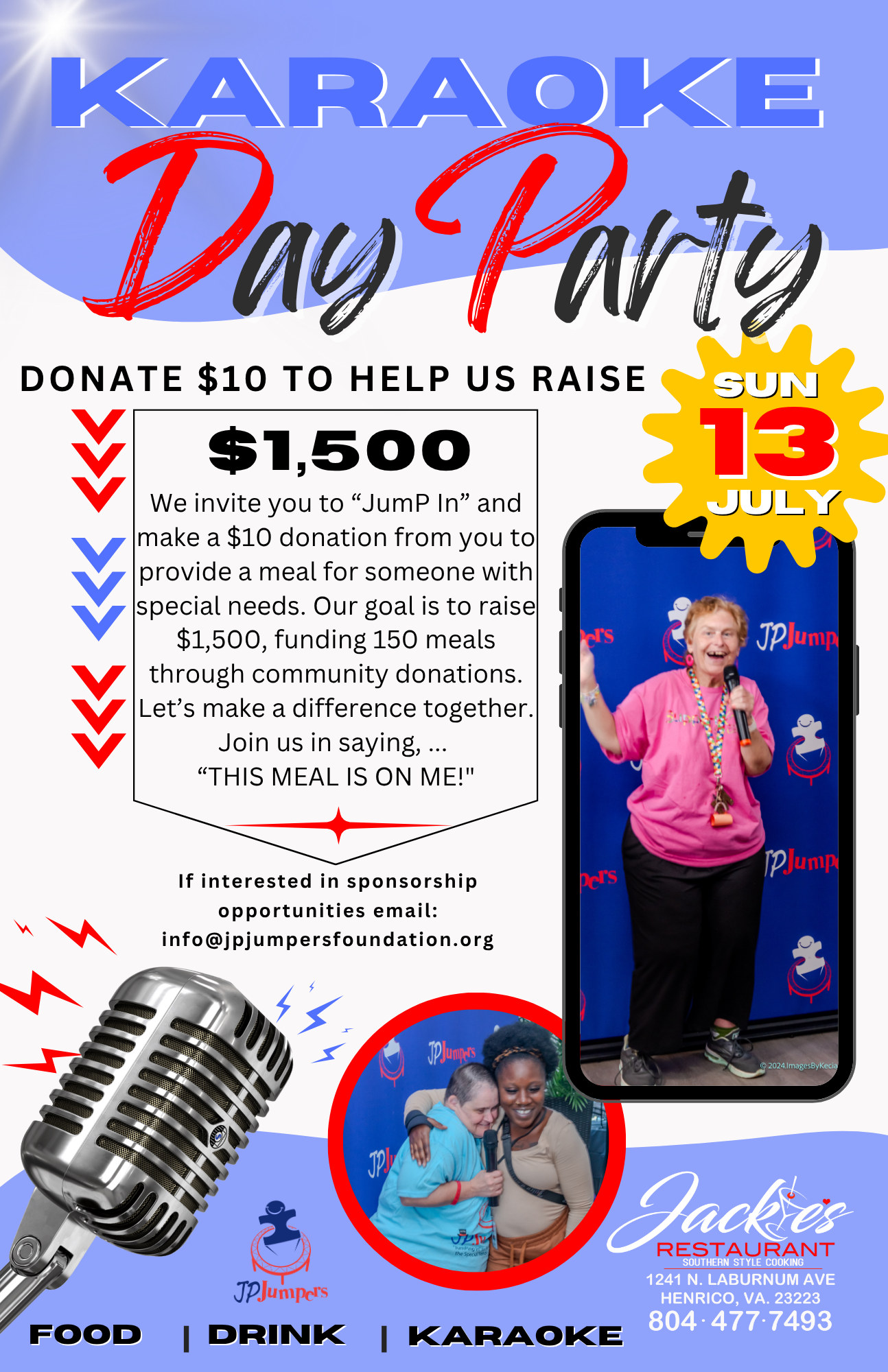 Campaign cover image for THIS MEAL IS ON ME 2025!