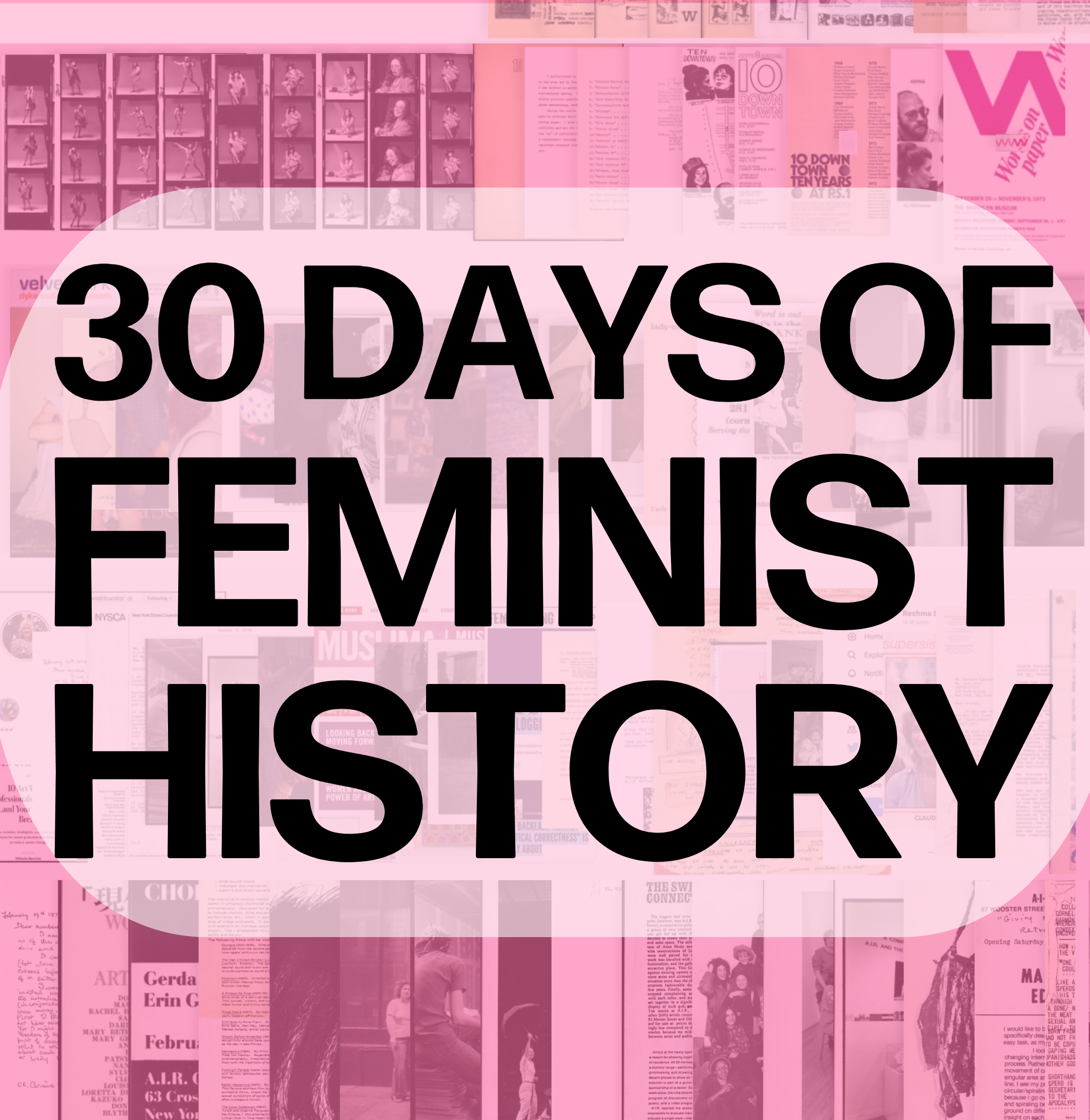 Campaign cover image for 30 Days of Feminist History
