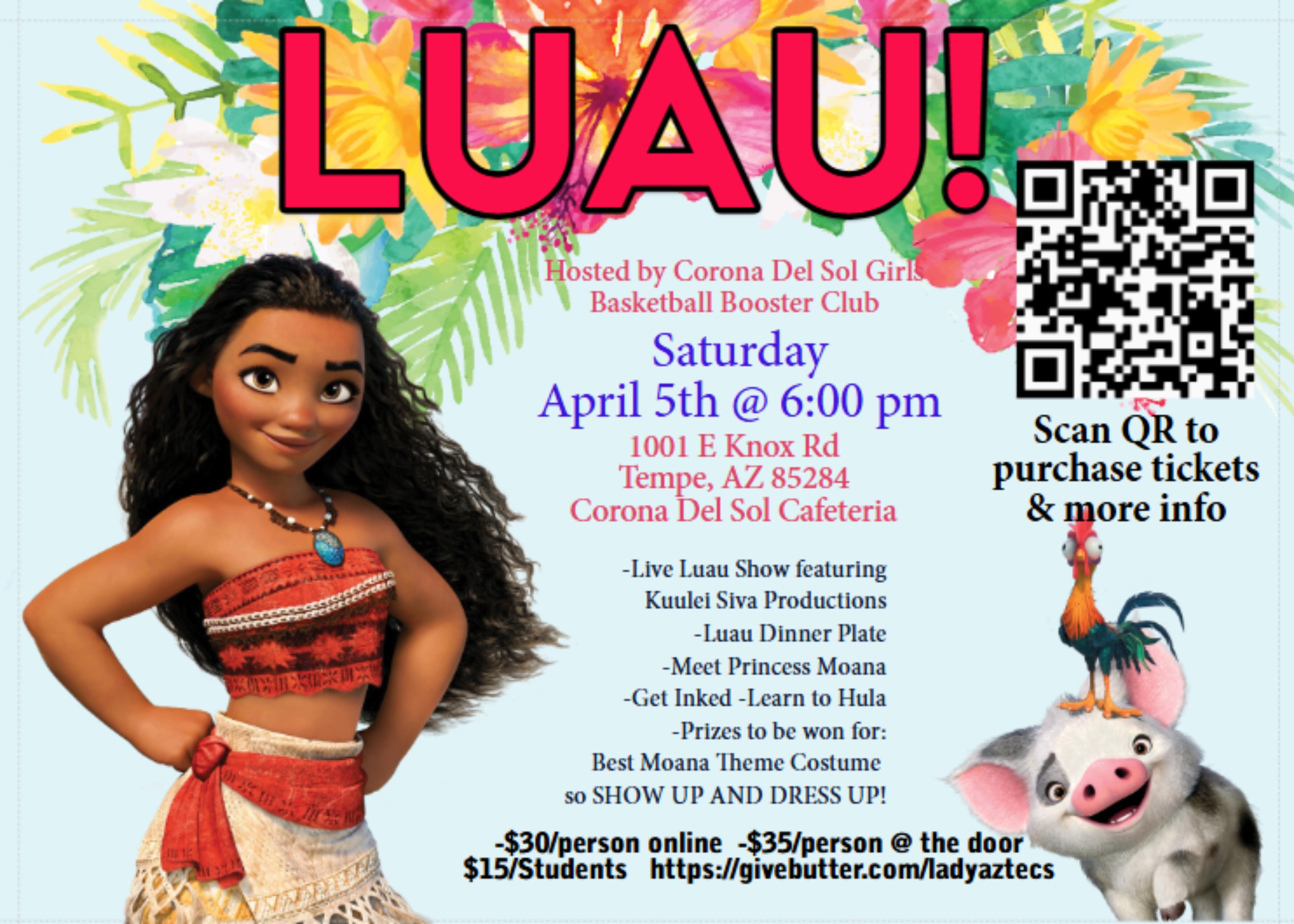 Campaign cover image for LADY AZTECS LUAU