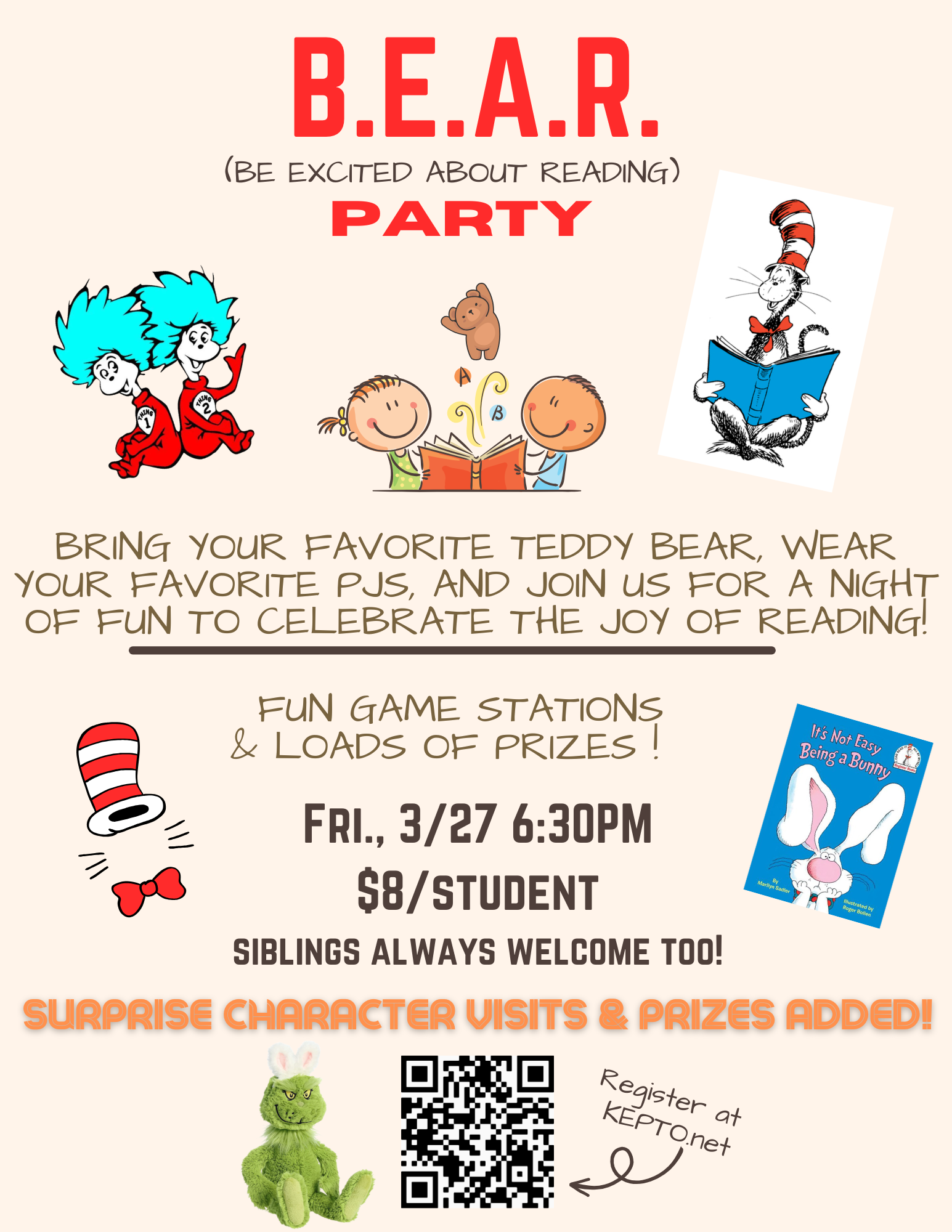 Campaign cover image for PJ & Teddy B.E.A.R. Party