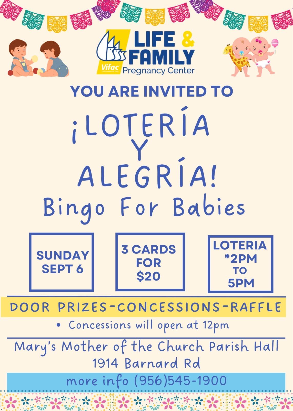 Campaign cover image for Loteria Y Alegria! Bingo for Babies