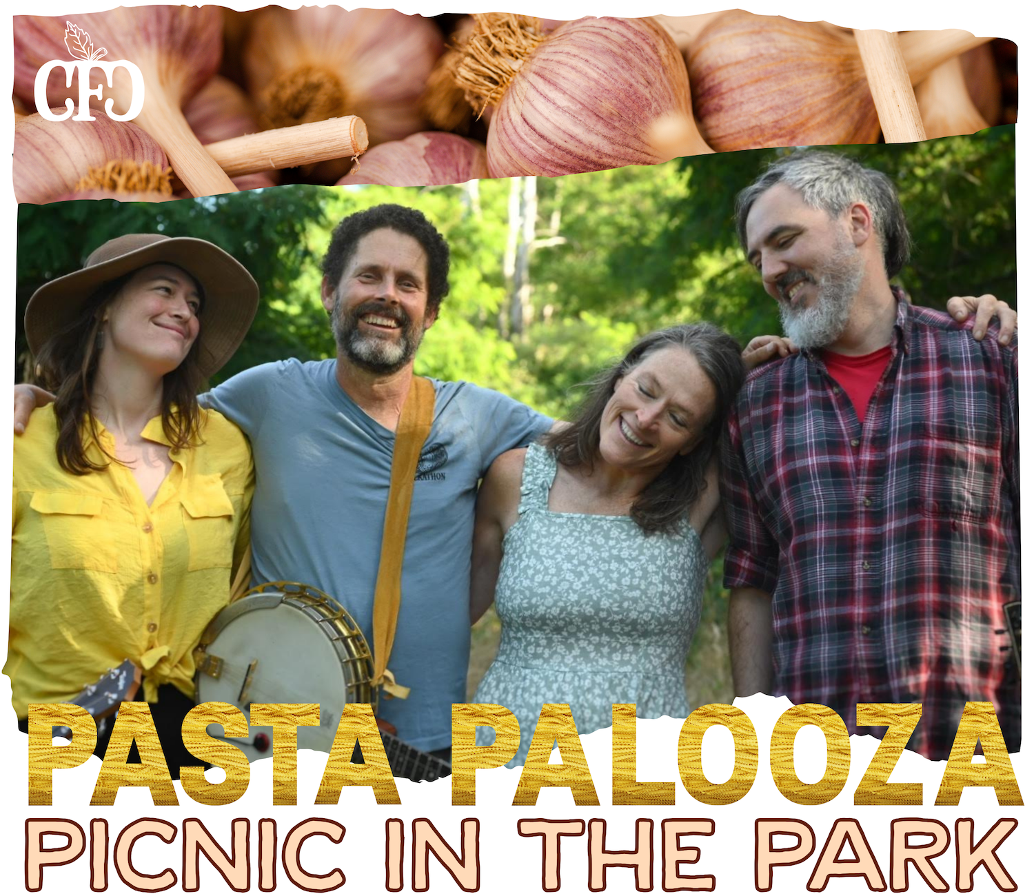 Campaign cover image for Garlic Festival Kickoff: Pasta Palooza Picnic