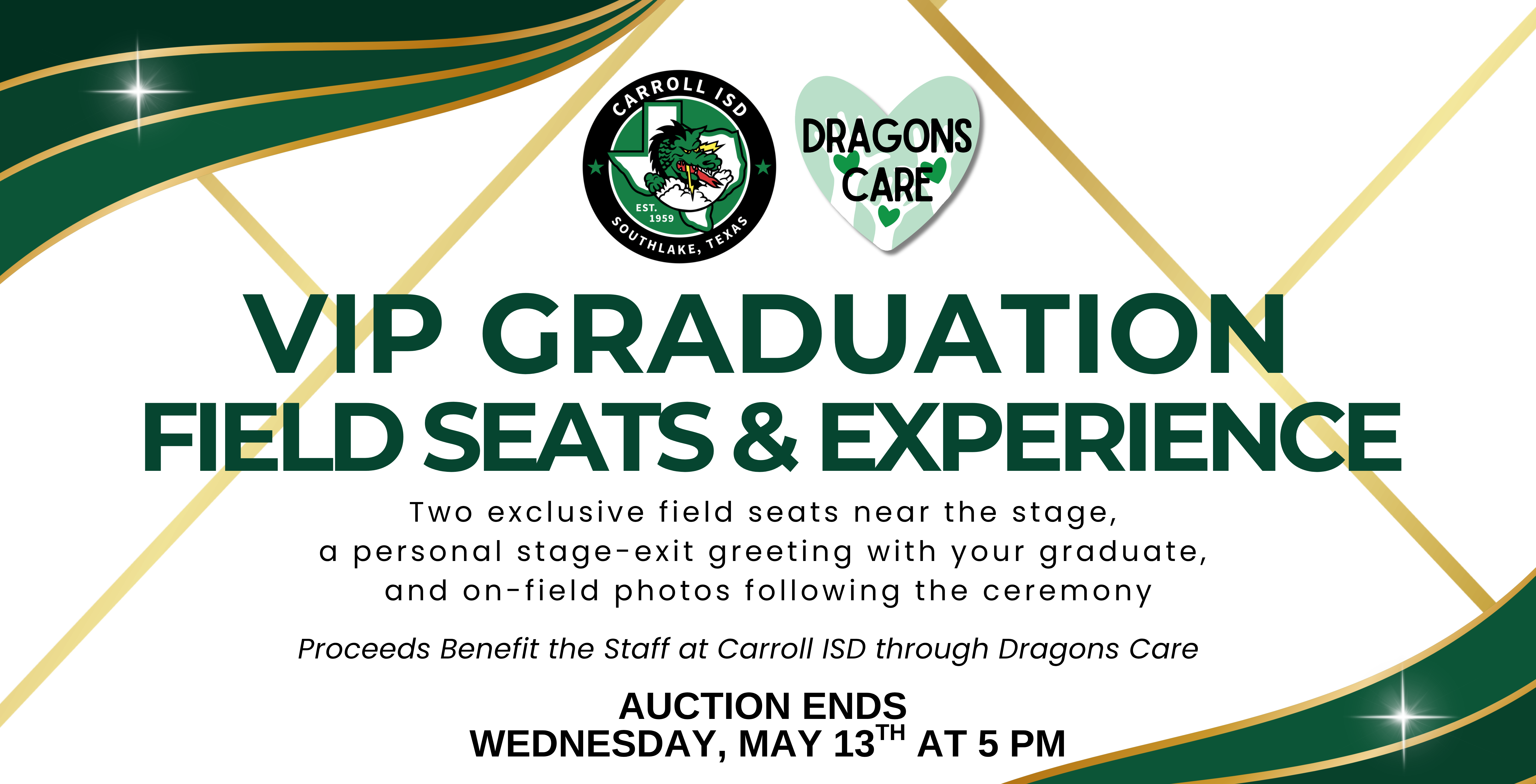 Campaign cover image for VIP Graduation Field Seats & Experience