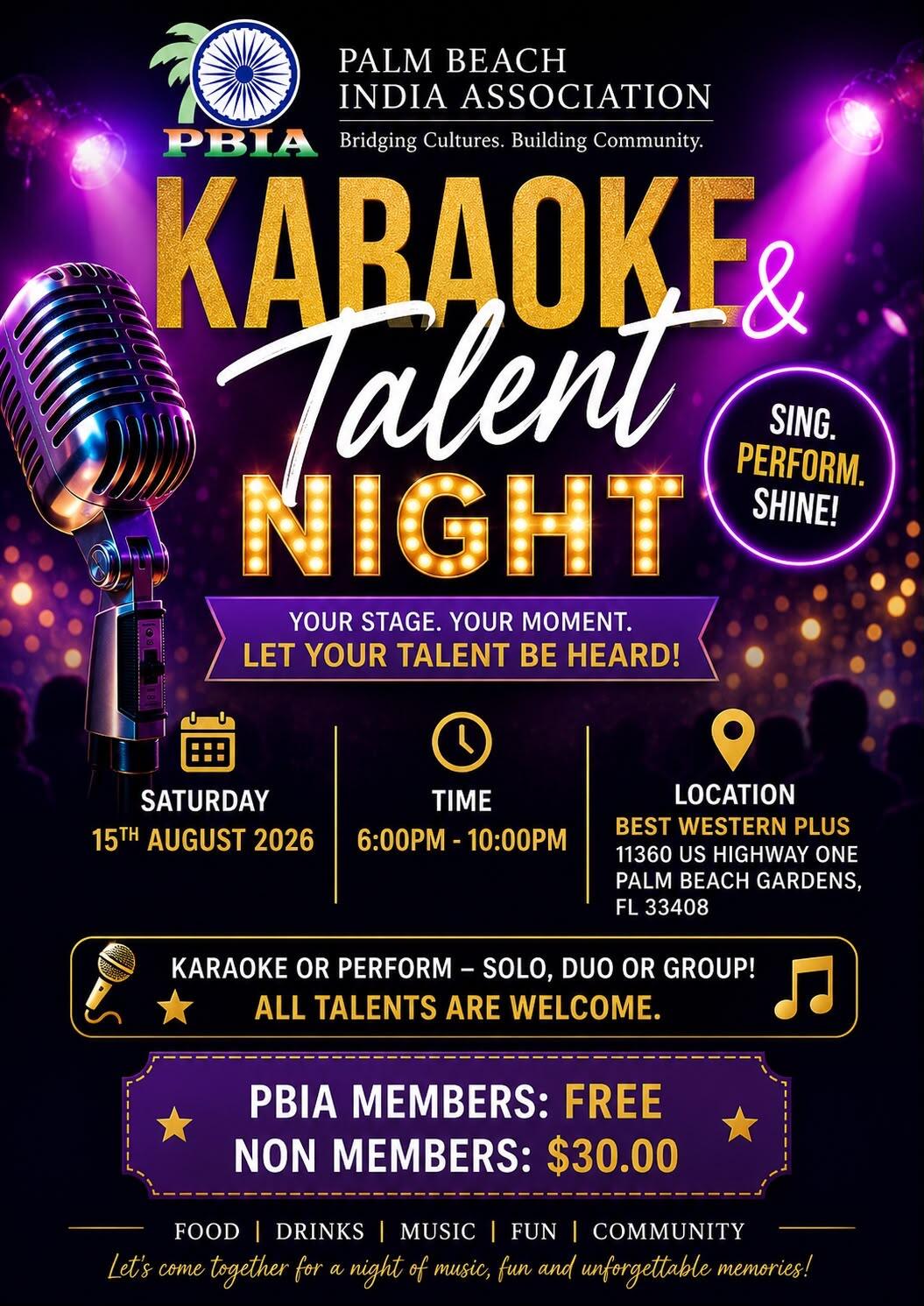 Campaign cover image for Karaoke & Talent Night