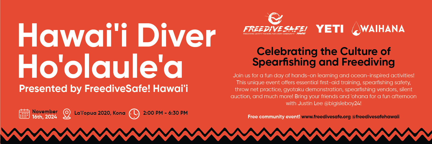 Campaign cover image for 2024 Hawai'i Diver Ho'olaule'a