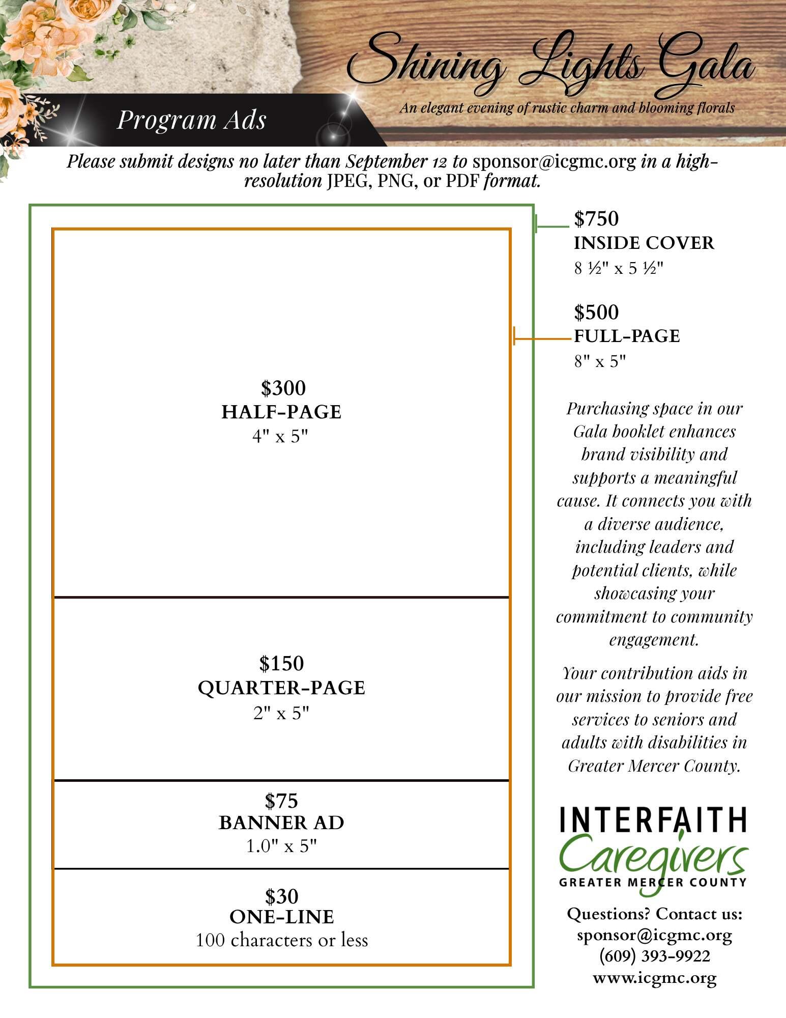 Campaign cover image for Shining Lights 2025 Program Ads