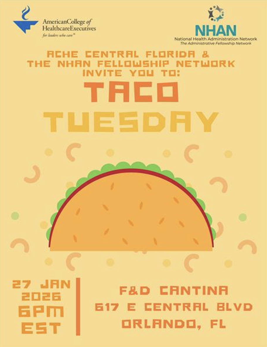 Campaign cover image for ACHE Central Florida and the NHAN Fellowship Network Event