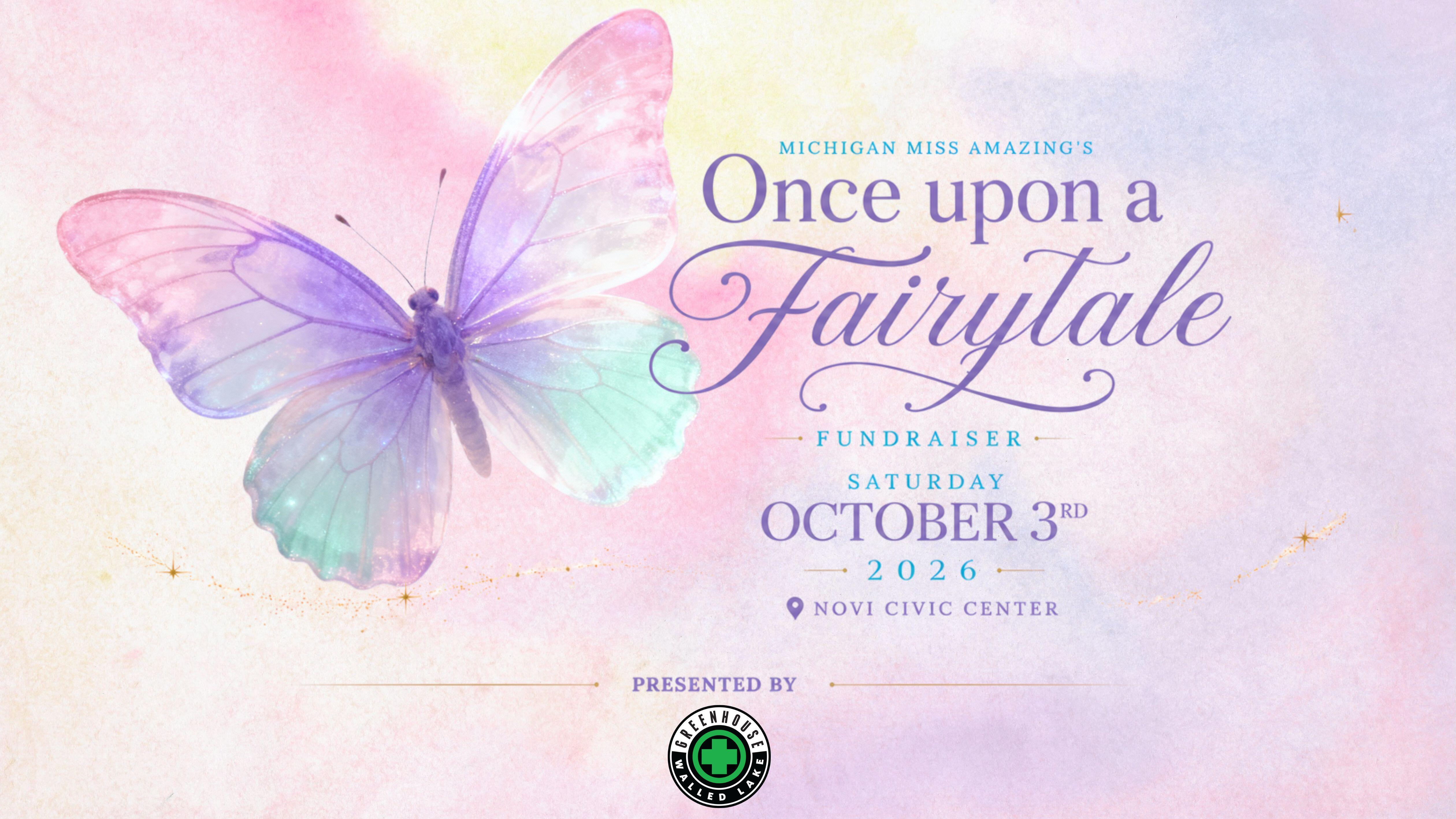 Campaign cover image for Michigan Miss Amazing Once Upon a Fairytale Fundraiser Ball