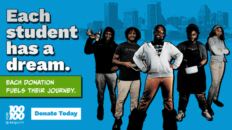 Campaign cover image for Requity's 100 for 100 Campaign