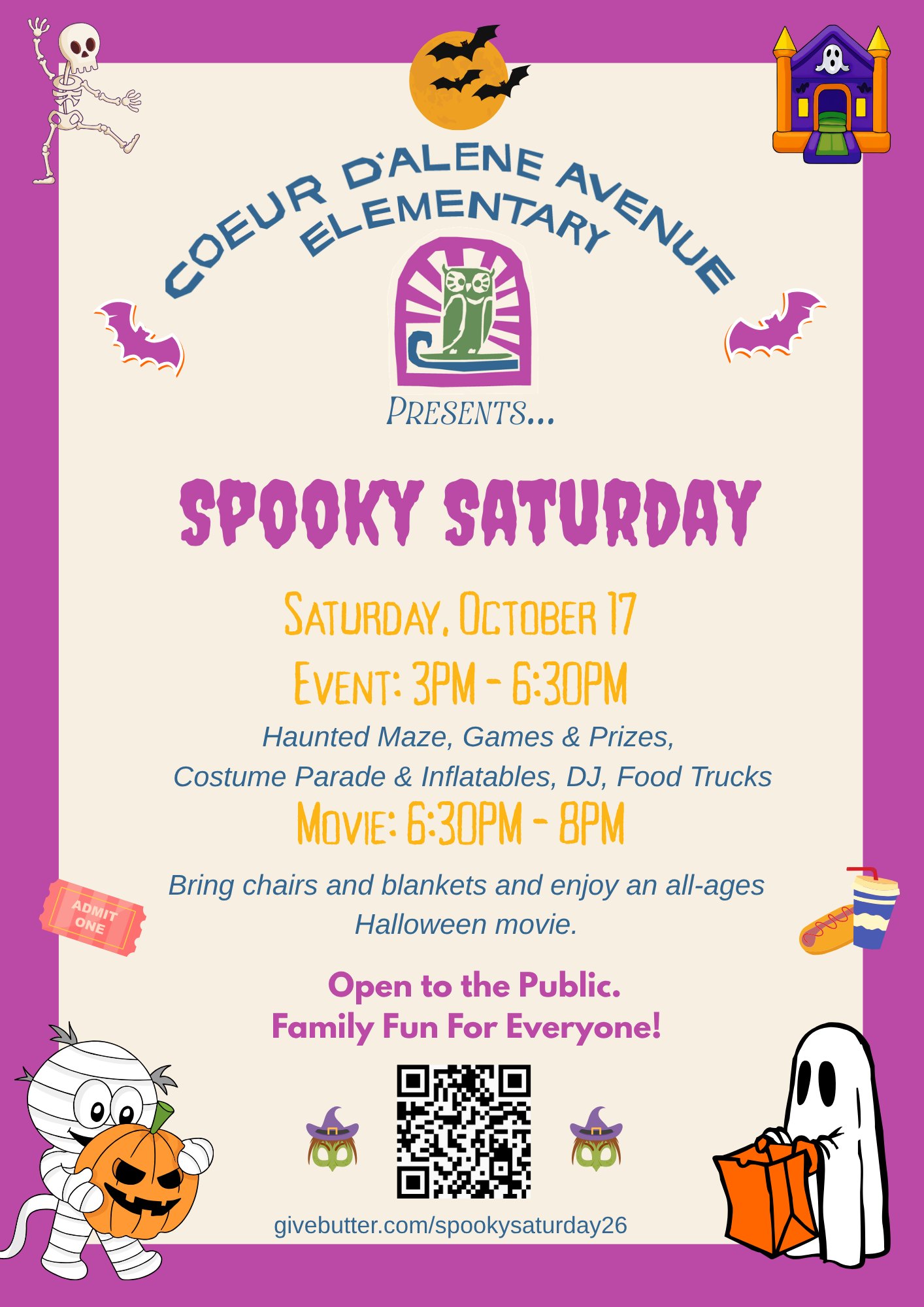 Campaign cover image for Spooky Saturday 2026!