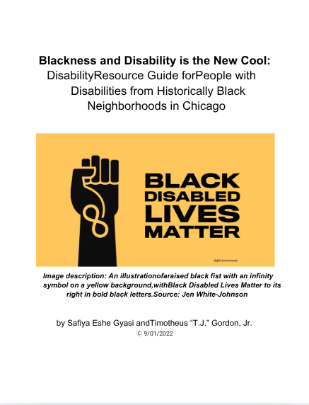 Campaign cover image for 📄 Blackness and Disability is the New Cool