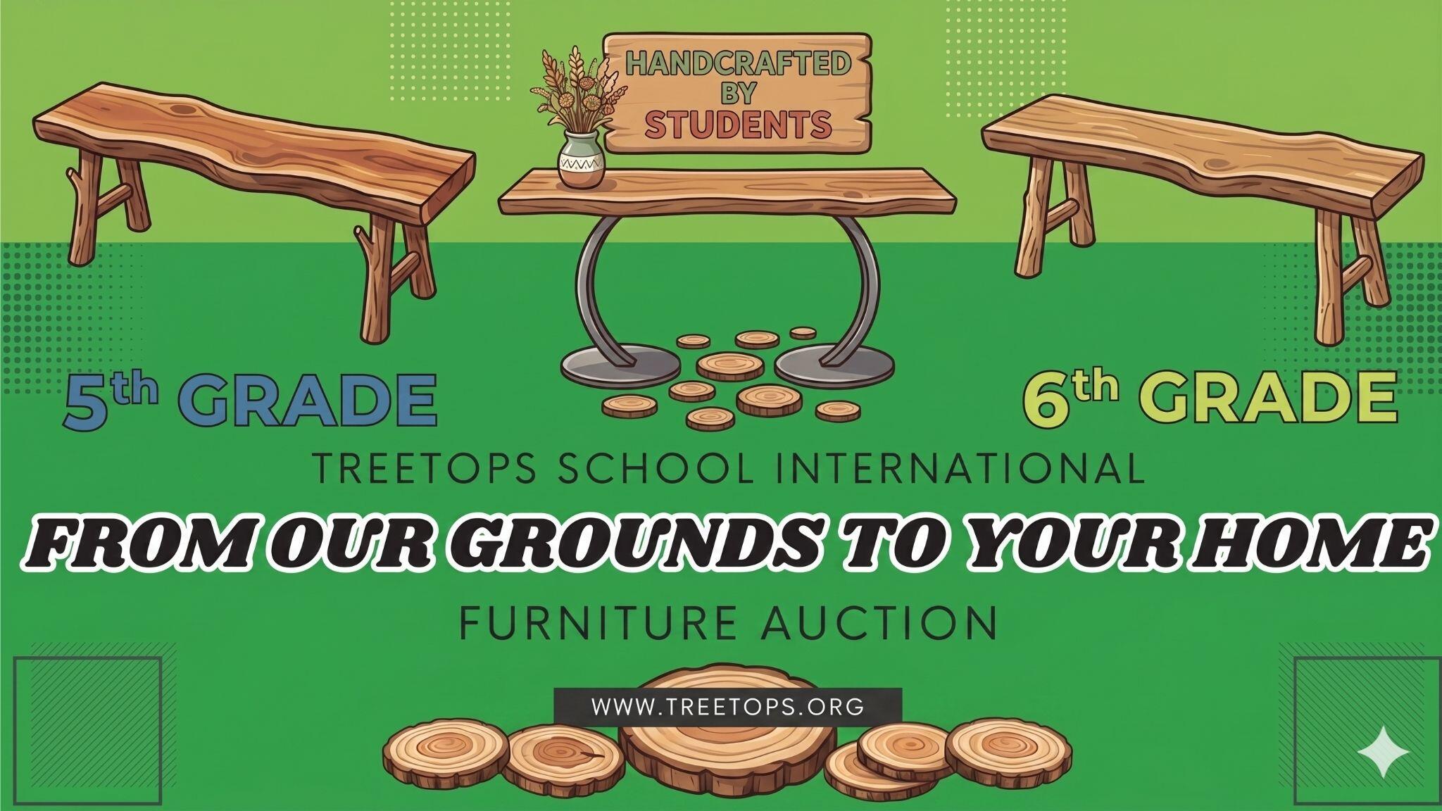 Campaign cover image for Treetops Furniture Auction: From Our Grounds to Your Home