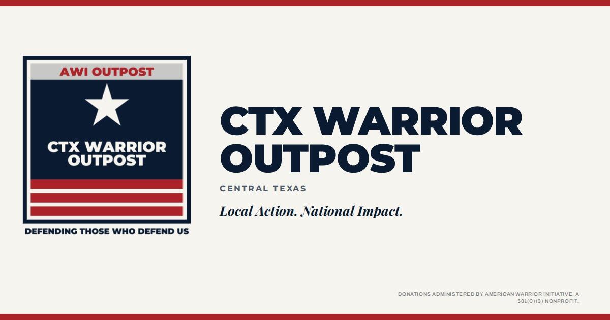Campaign cover image for CTX WARRIOR OUTPOST