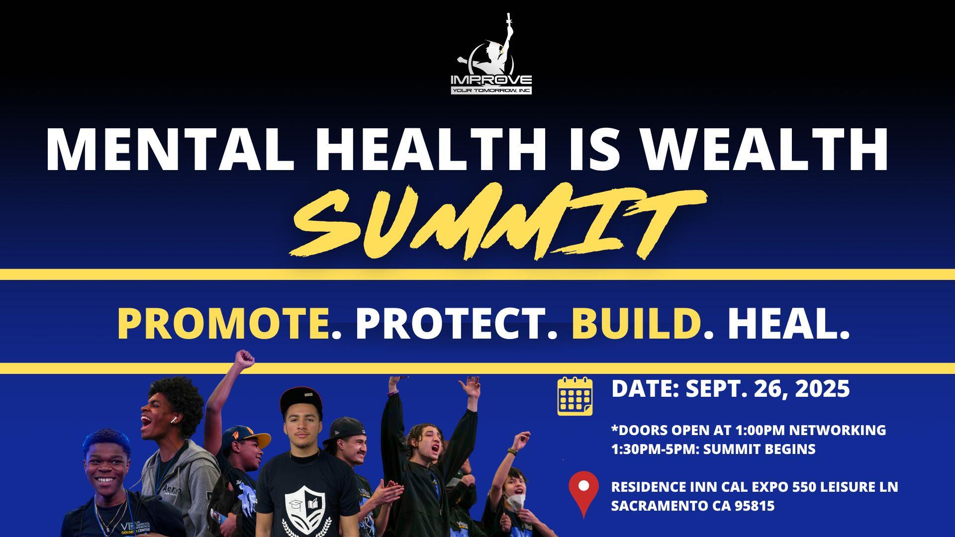 Campaign cover image for Mental Health is Wealth Summit