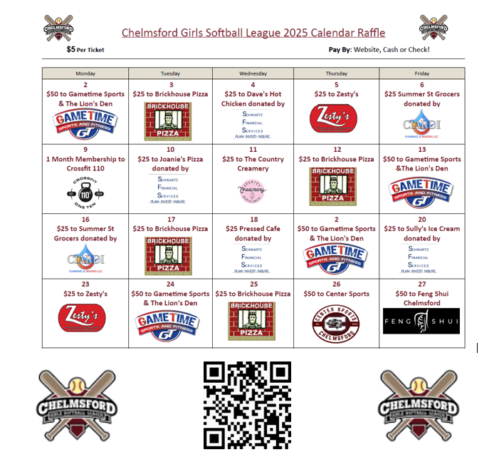 Campaign cover image for CGSL 2025 Calendar Fundraiser