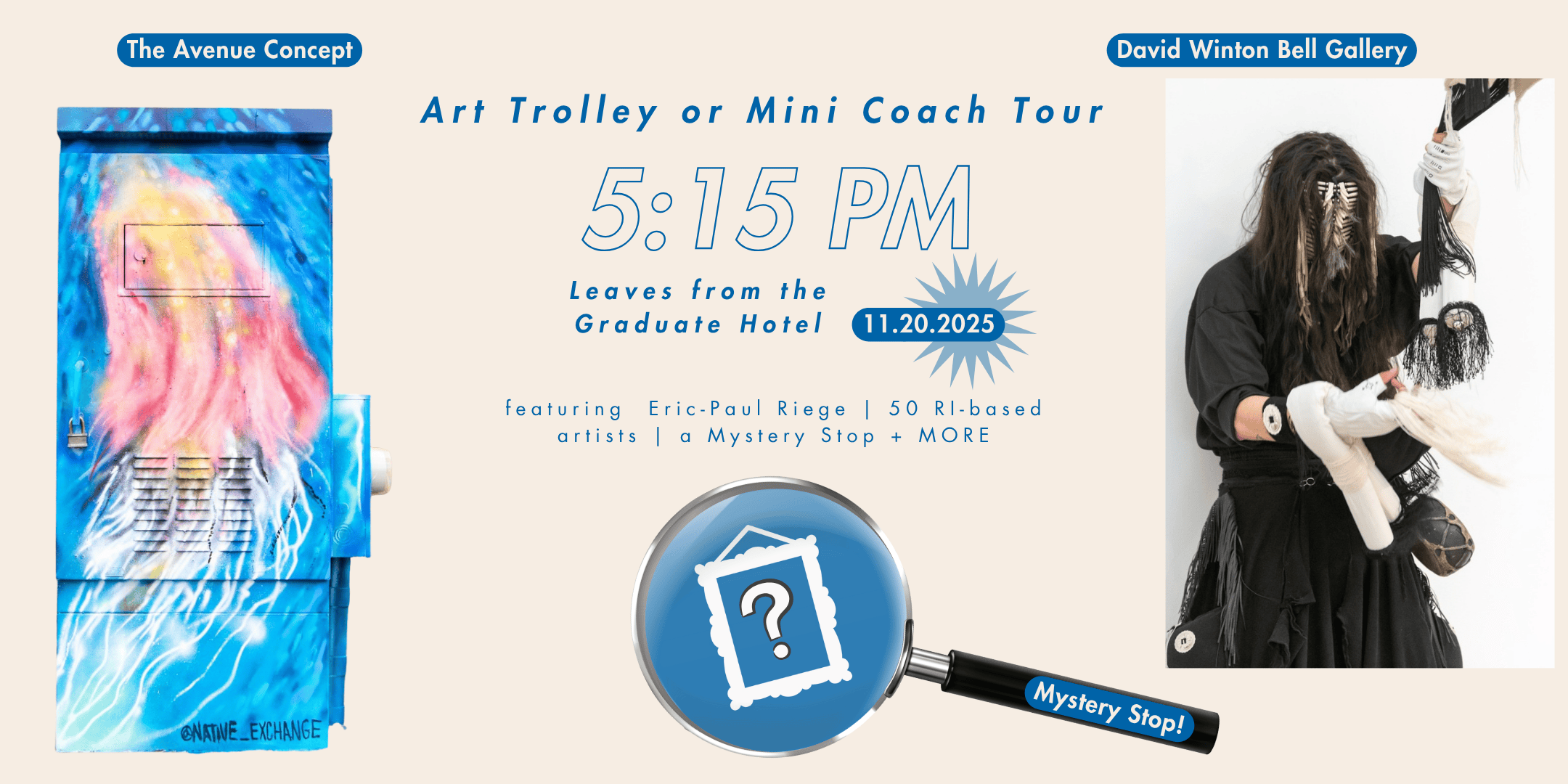 Campaign cover image for Gallery Night 2025 - November 5:15pm Tour