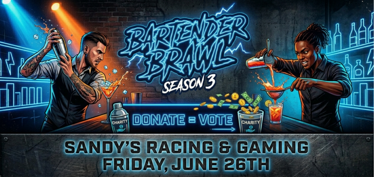 Campaign cover image for Bartender Brawl @ Sandy's Racing & Gaming