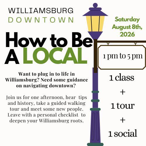 Campaign cover image for August How to Be A Local class registration (copy)
