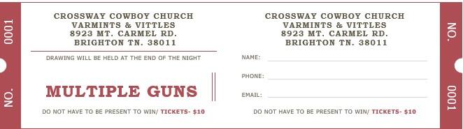 Campaign cover image for Varmints & Vittles Raffle Tickets