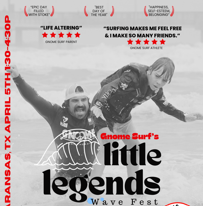 Campaign cover image for Gnome Surf Texas Team Fundraiser