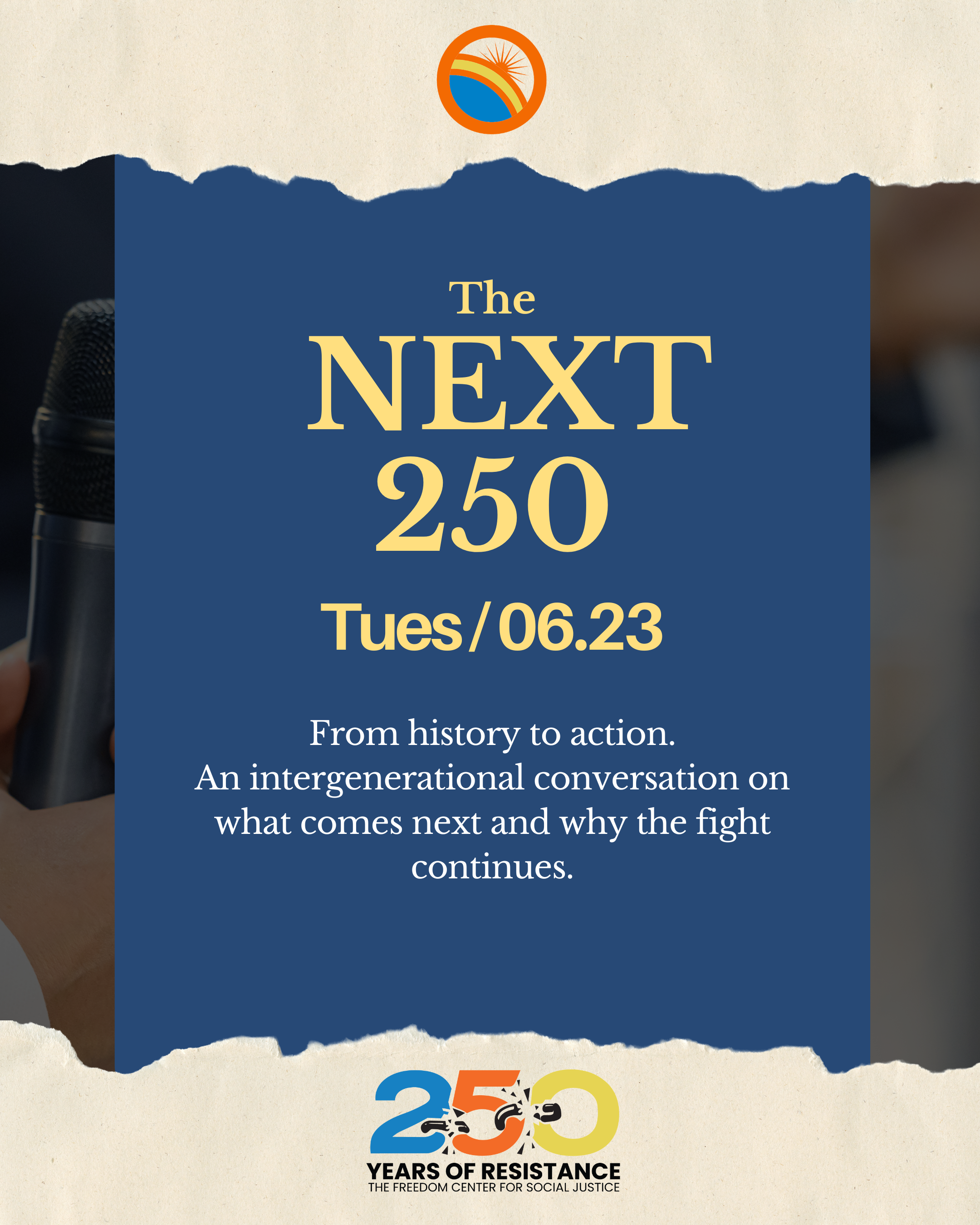 Campaign cover image for The Next 250: Virtual Town Hall