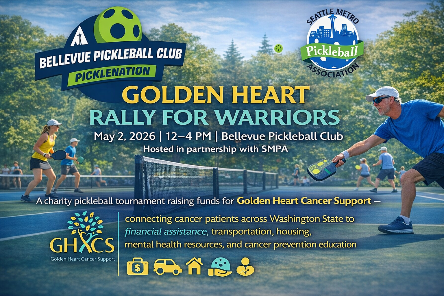 Campaign cover image for Golden Heart Rally for Warriors