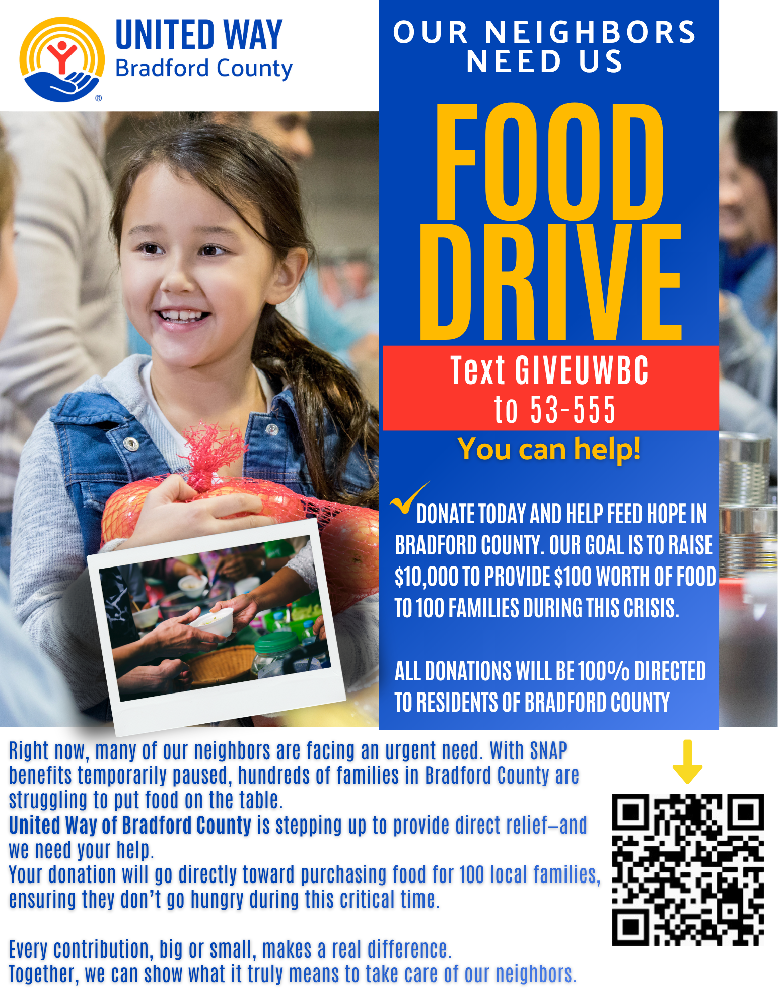 Campaign cover image for Our Neighbors Need Us