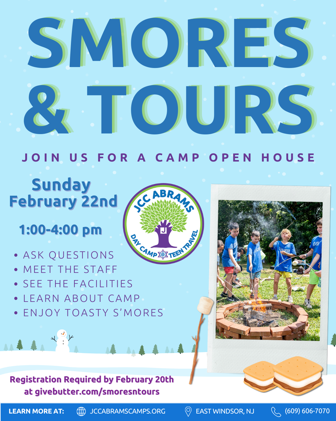 Campaign cover image for Smores & Tours Open House 2026
