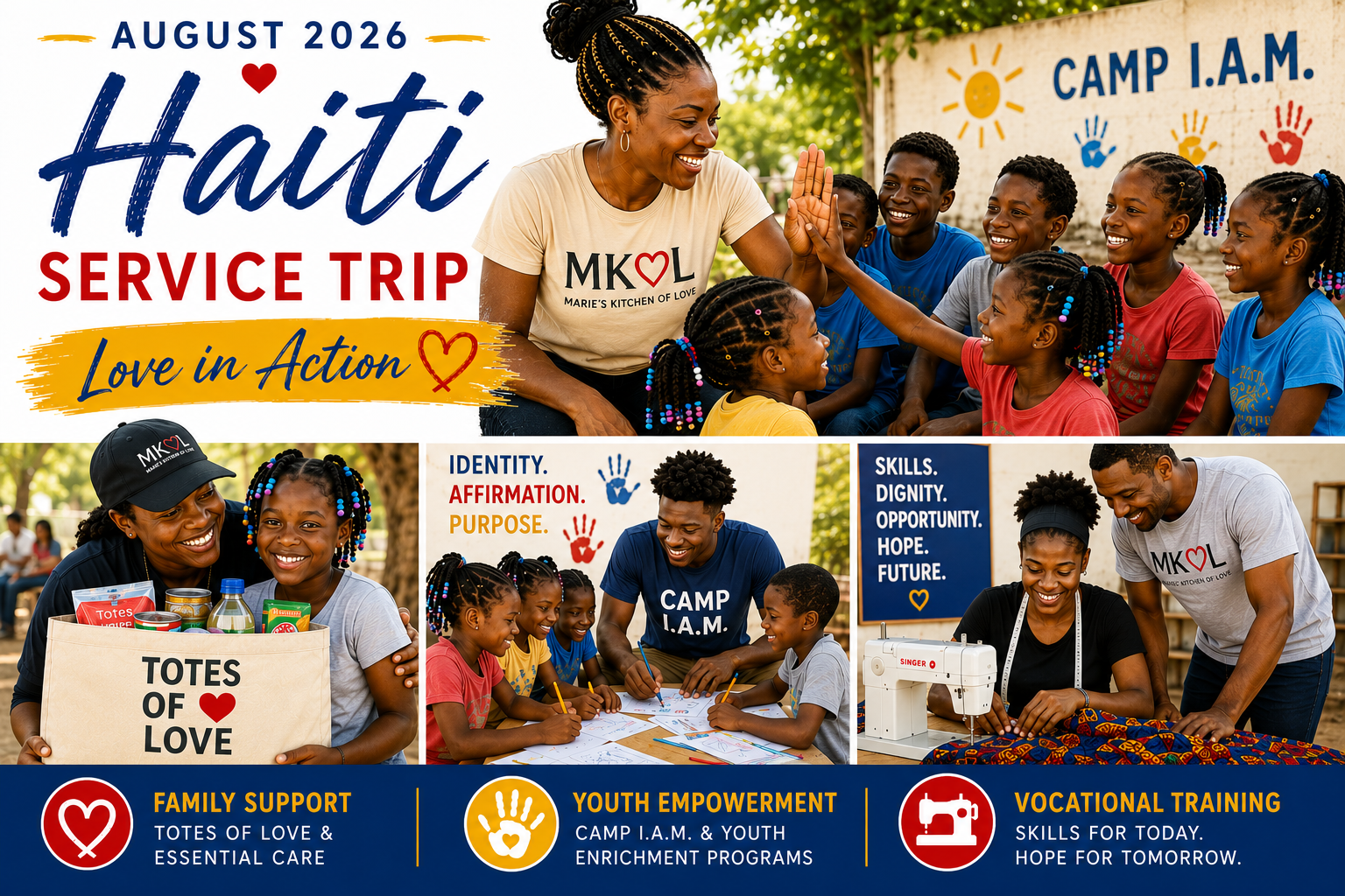 Campaign cover image for Marie’s Kitchen of Love: 2026 Haiti Service Trip