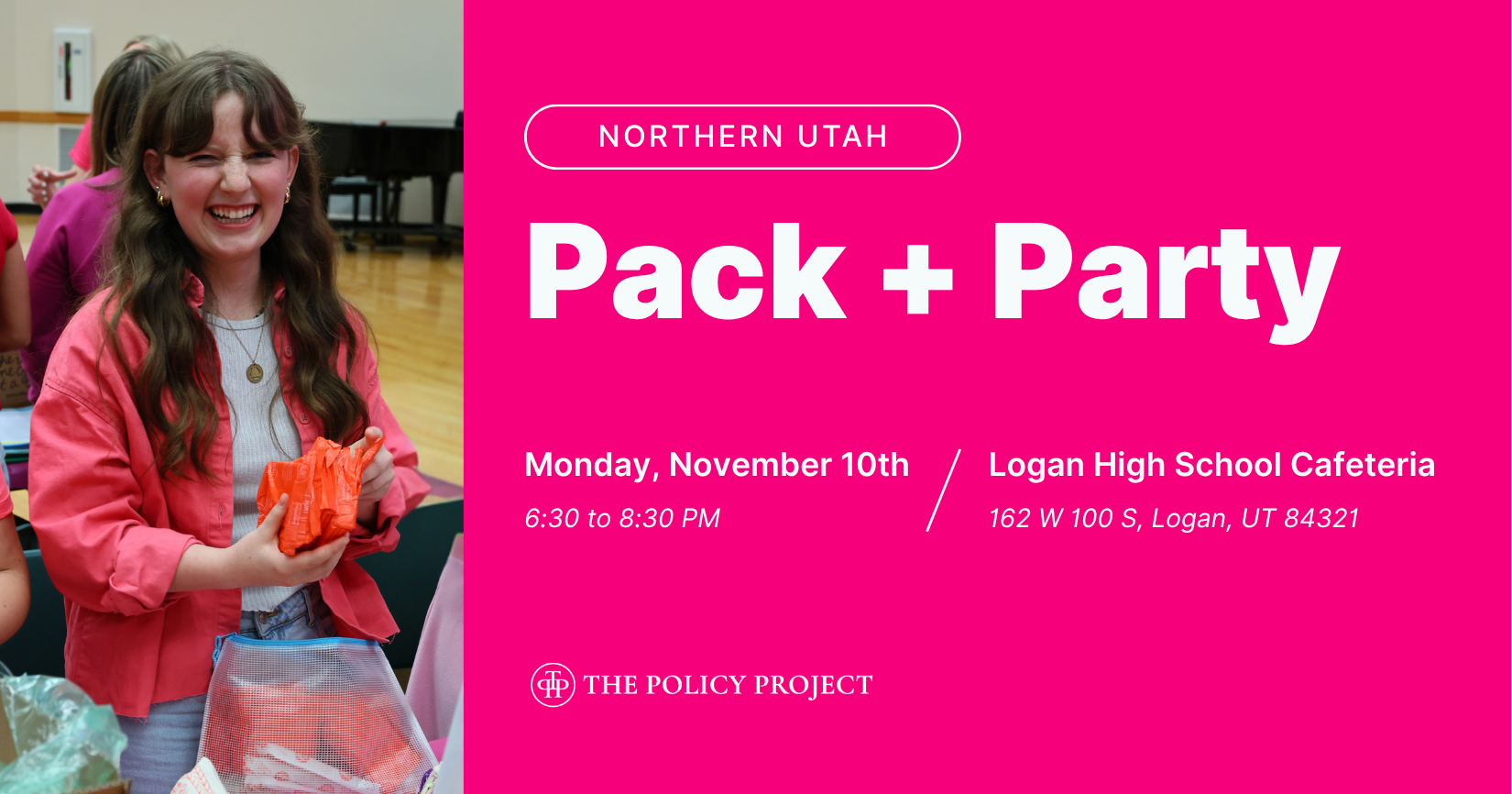 Campaign cover image for Northern Utah: Pack + Party
