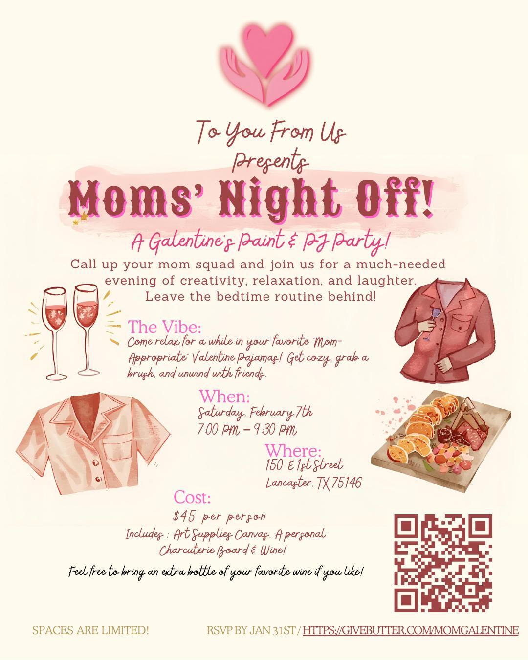 Campaign cover image for Mom's Night Off