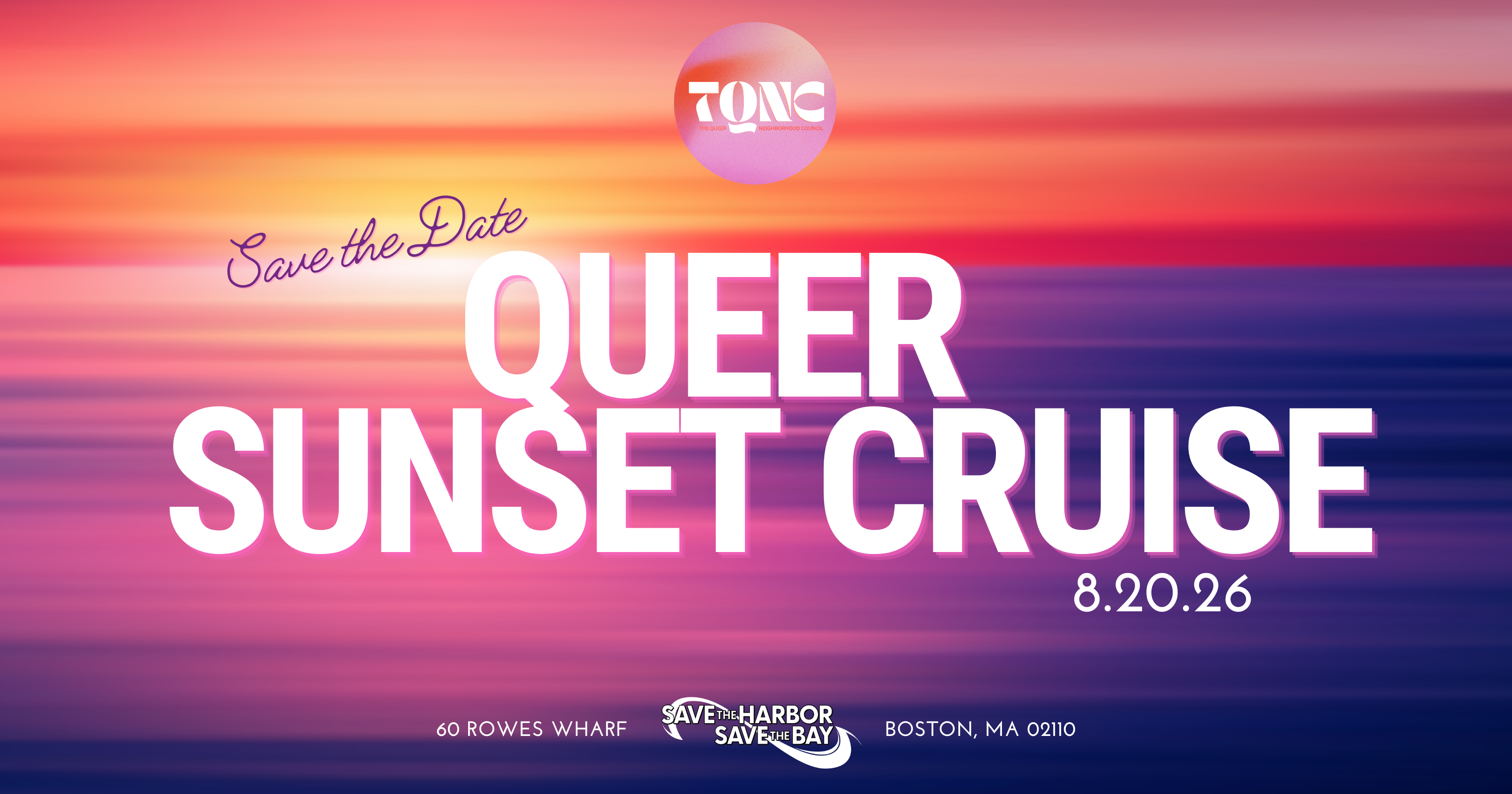 Campaign cover image for TQNC Queer Sunset Cruise (It's our BIRTHDAY!)