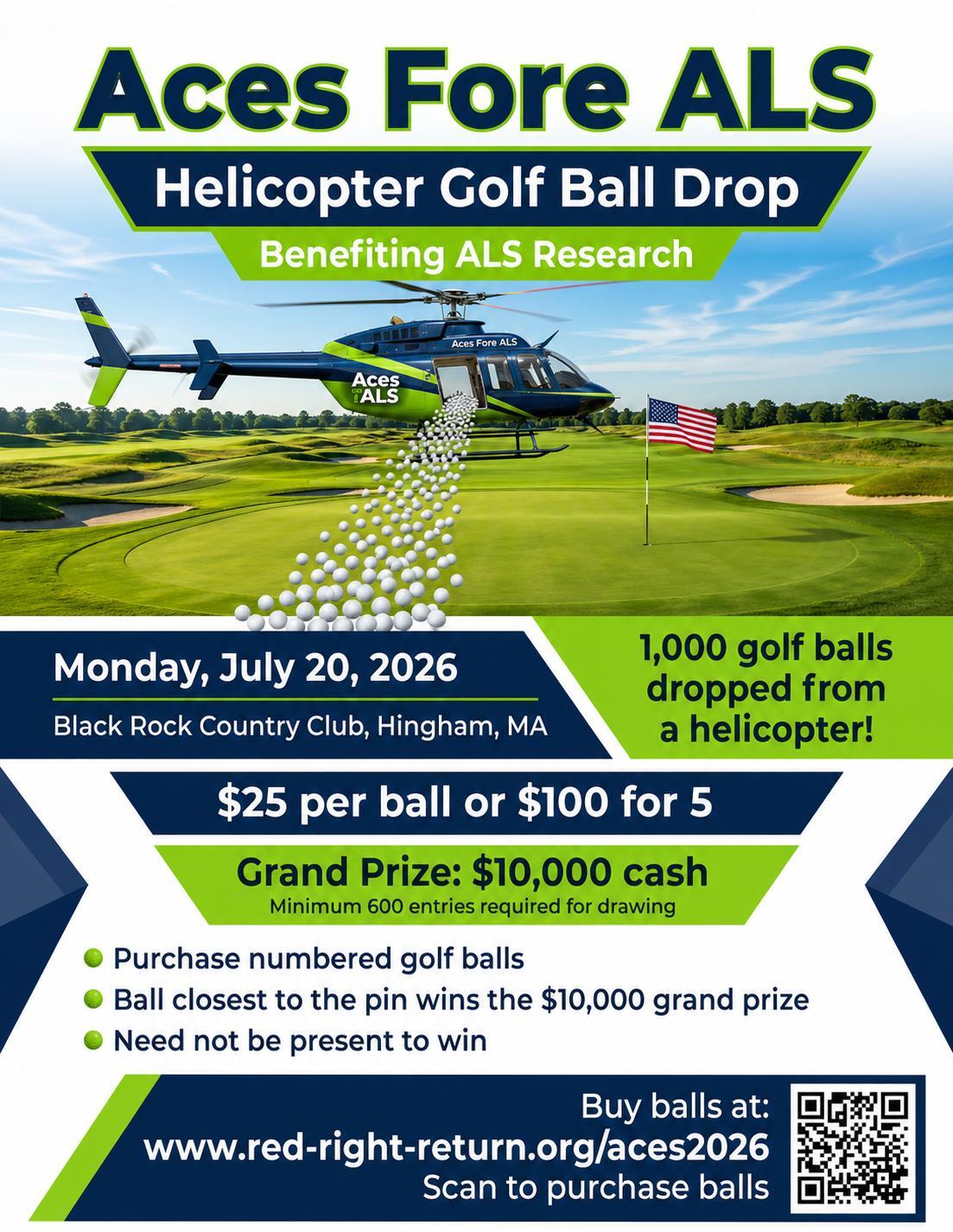 Campaign cover image for Helicopter Drop Fore ALS Research