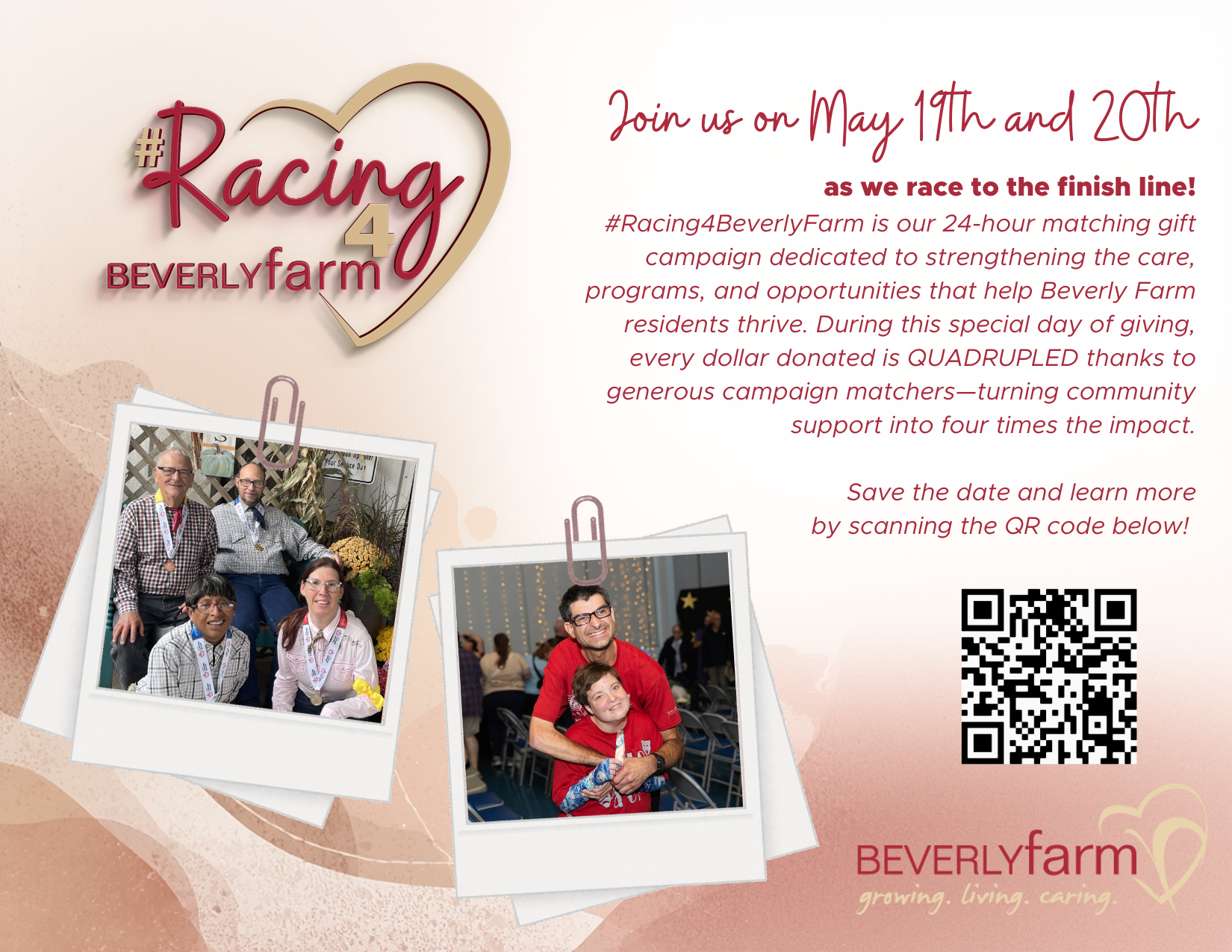 Campaign cover image for 6th Annual #Racing4BeverlyFarm