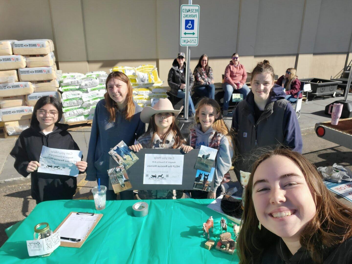 Campaign cover for 🌾 Local 4H Youth Raising Hay 4 Rescue Horses 🌾