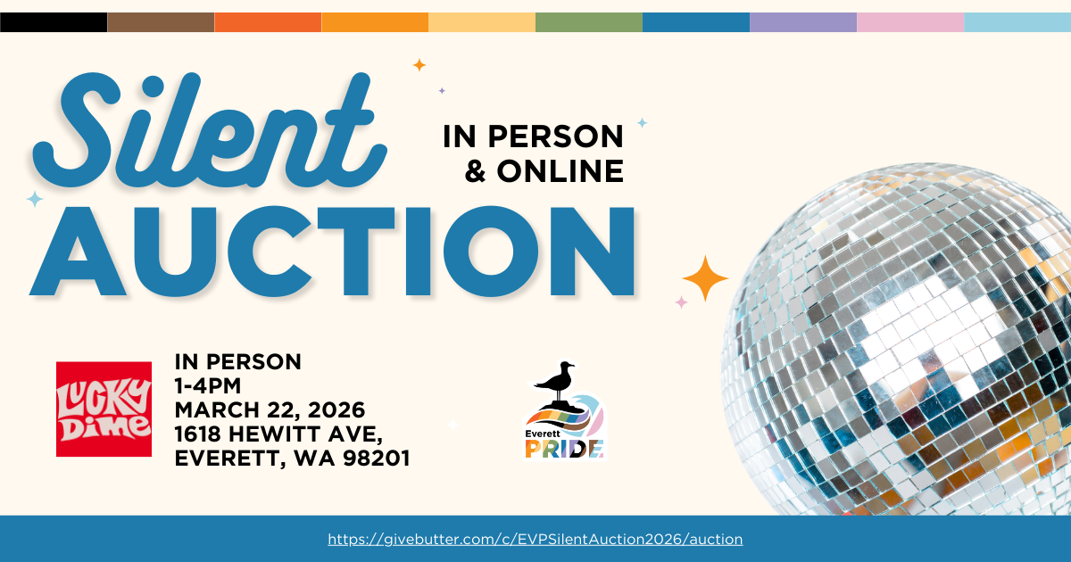 Campaign cover image for Everett Pride Silent Auction 2026