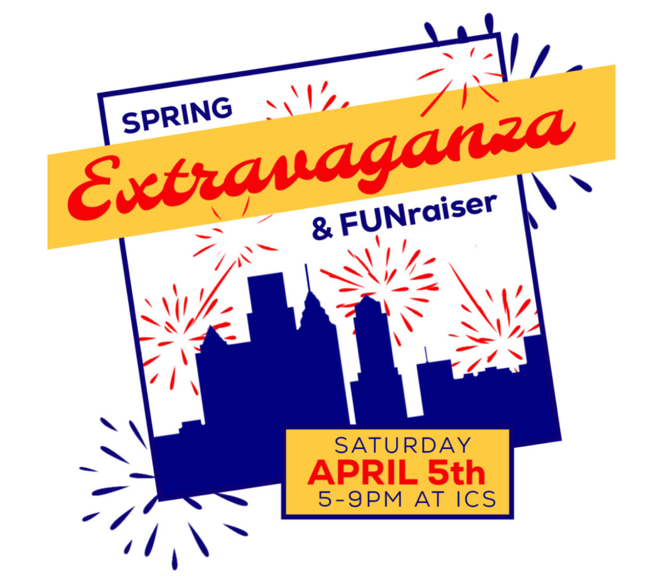Campaign cover image for ICS’ 2025 Spring EXTRAvaganza + FUNraiser