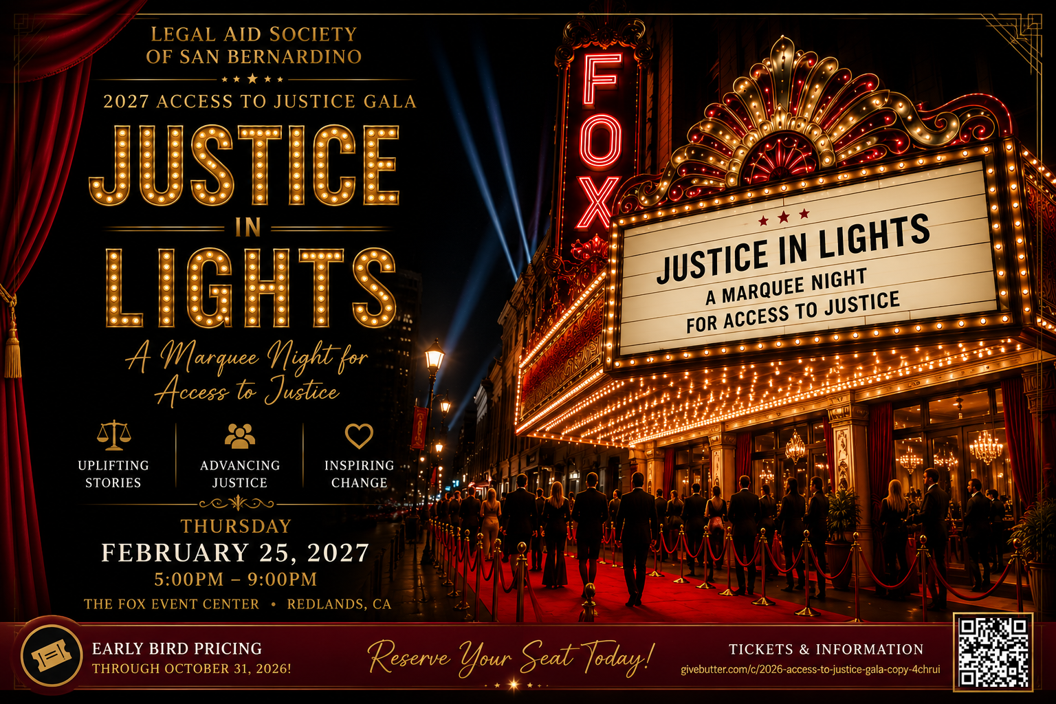 Campaign cover image for 2027 Access to Justice Gala