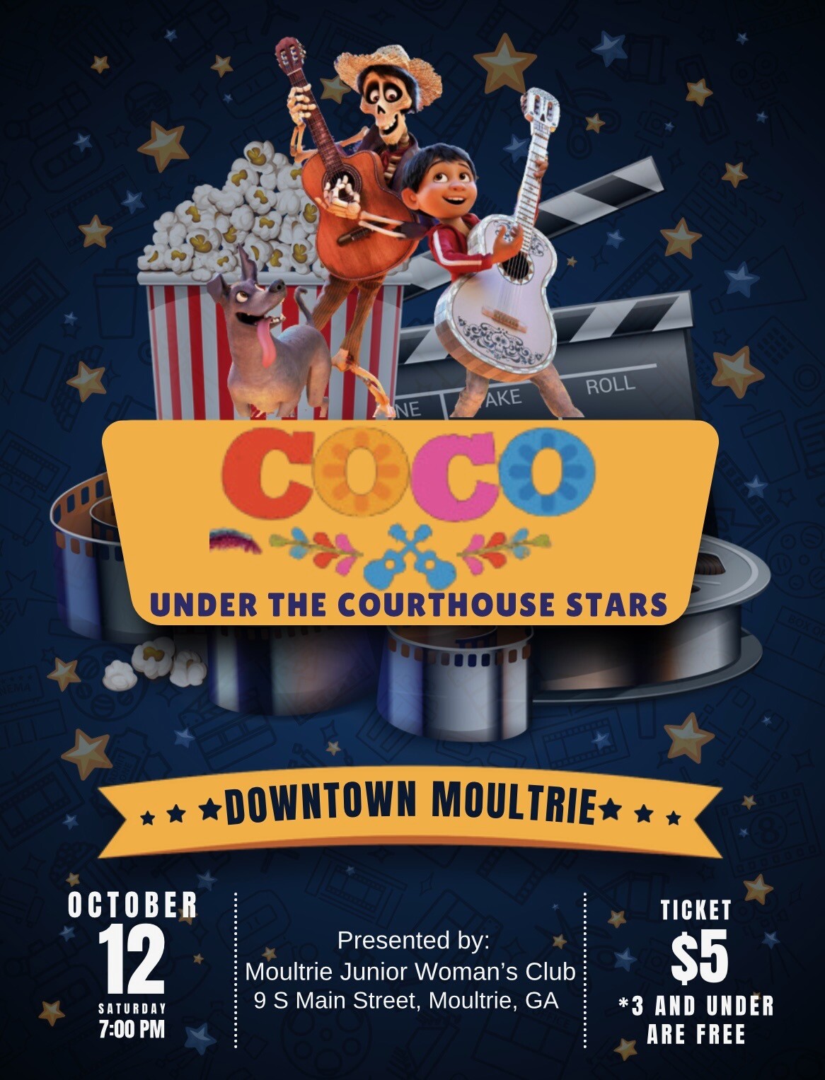 Campaign cover image for Coco Under the Courthouse Stars